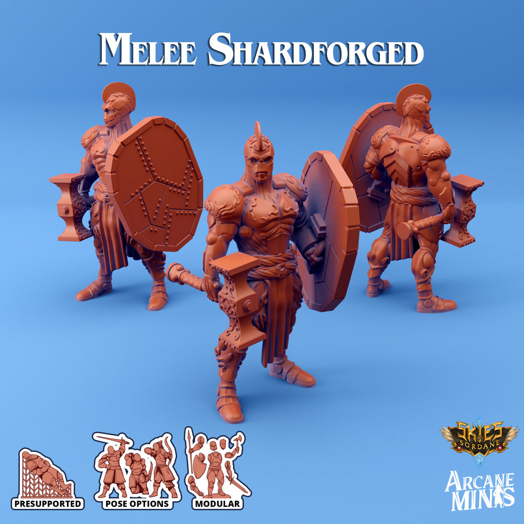 Melee Odarian A | Skies of Sordane | Fantasy Miniature | Arcane Minis