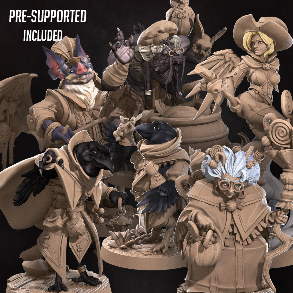 Bullet Town Halloween Miniatures | Fantasy Miniature | Bite the Bullet