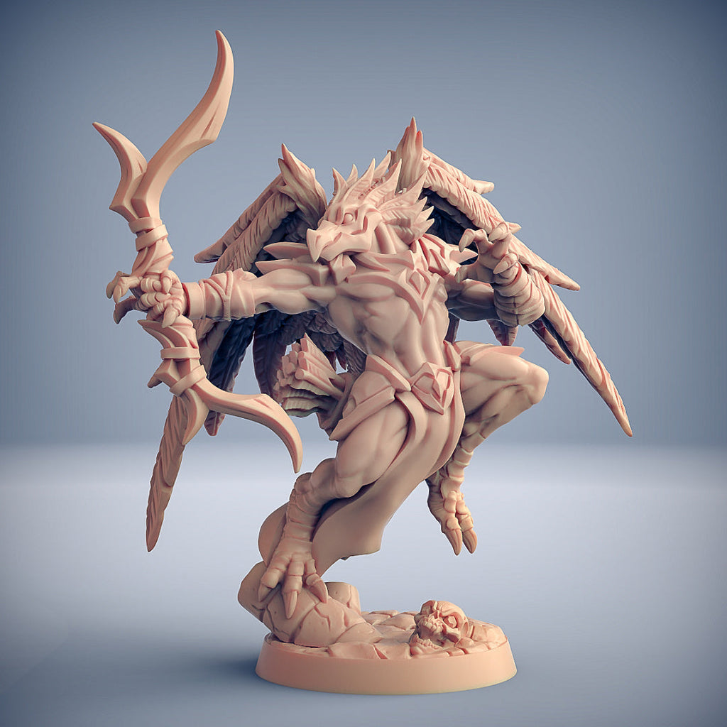 High Gryphkin Miniatures | Eye-Cult Gryphkin | Fantasy D&D Miniature | Artisan Guild