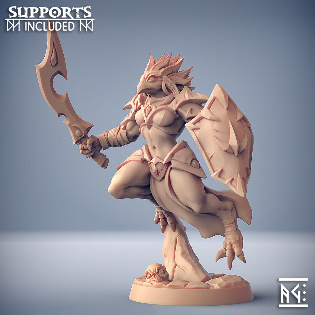 High Gryphkin Miniatures | Eye-Cult Gryphkin | Fantasy D&D Miniature | Artisan Guild