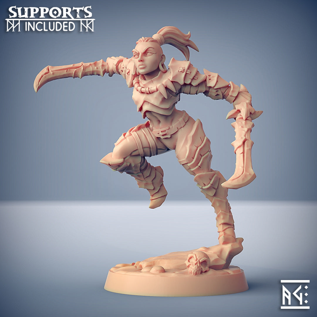 Scourgeland Survivor Miniatures | Fantasy D&D Miniature | Artisan Guild