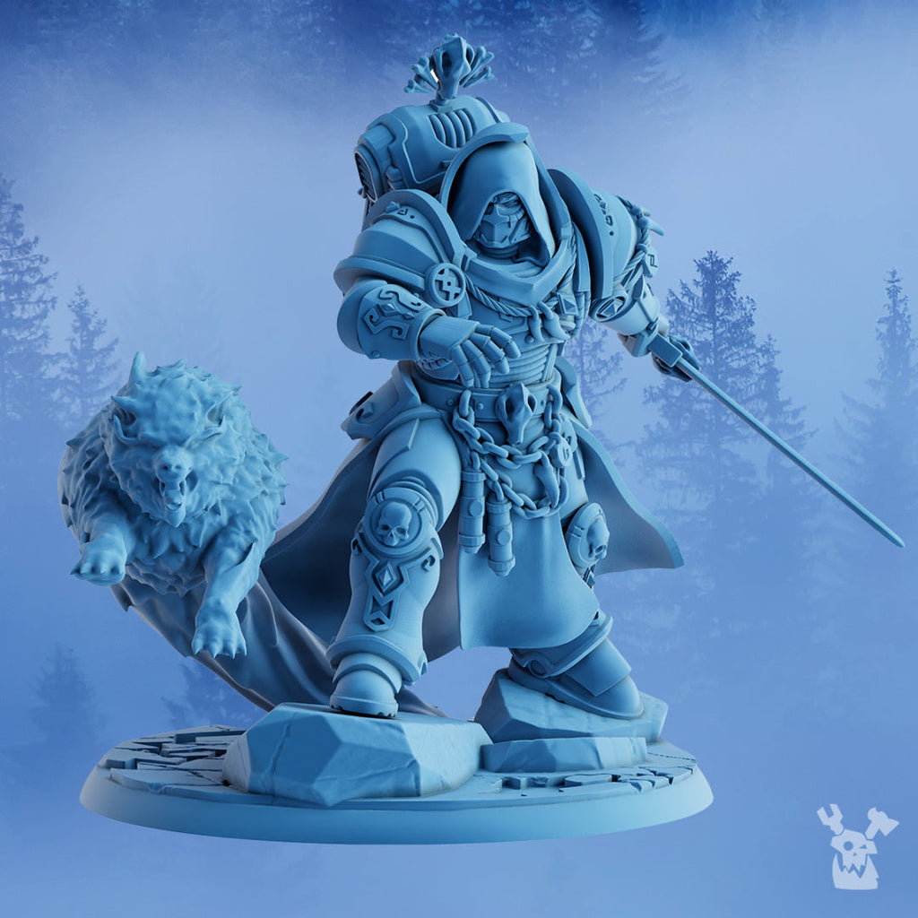 Ölaf, the White Fang | Storm Bringers | DakkaDakka | Sci-Fi Grimdark Wargaming Miniature 28mm 32mm
