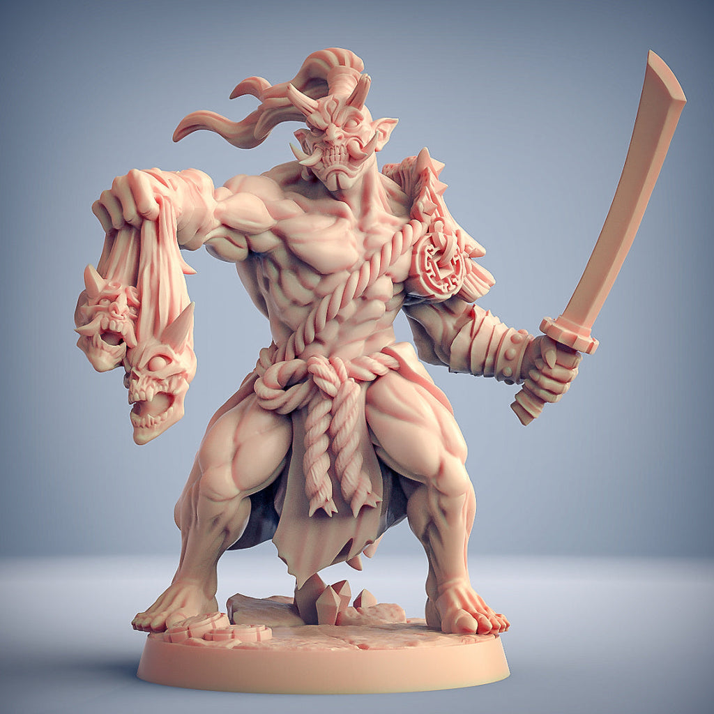 Oni Grunt Miniatures | Oni Clan | Fantasy D&D Miniature | Artisan Guild
