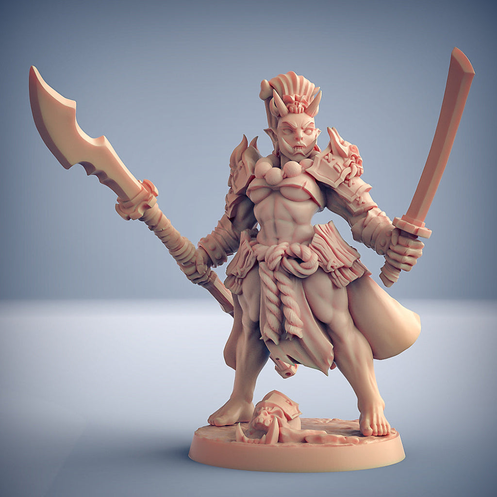 Oni Clan Miniatures | Fantasy D&D Miniature | Artisan Guild