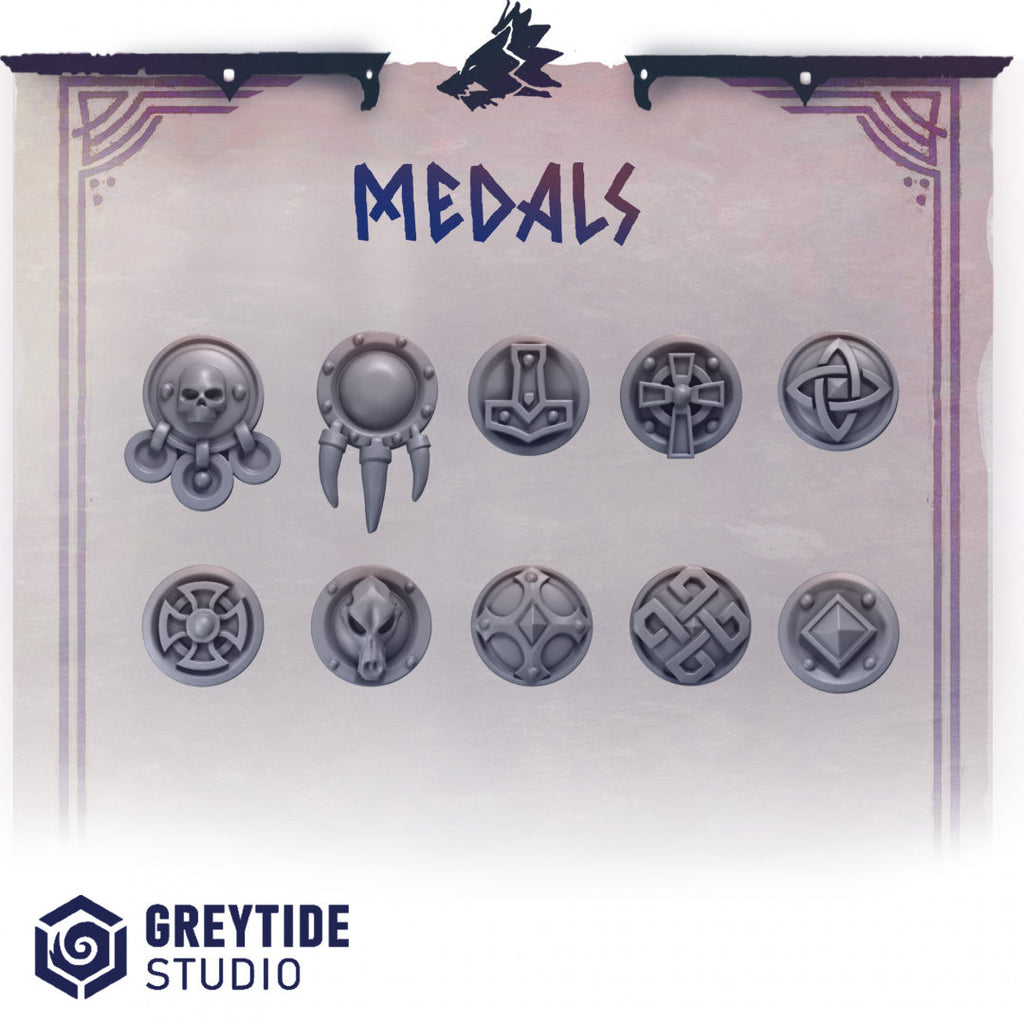 Decorations Primal Hounds Conversion Bits For 28mm 32mm Sci-fi Space Knights