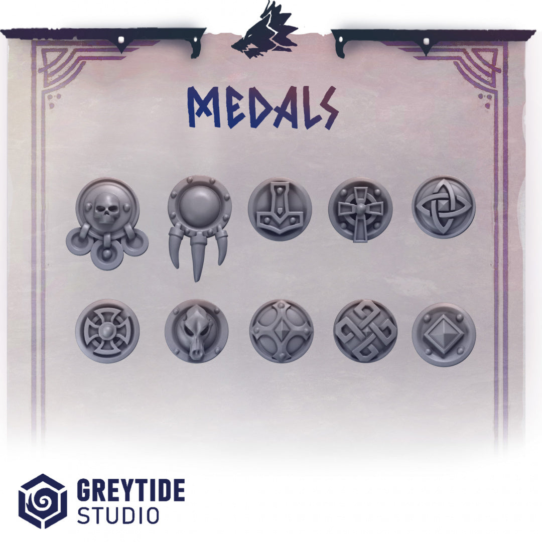 Decorations Primal Hounds Conversion Bits For 28mm 32mm Sci-fi Space Knights