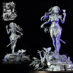 Heilog | Pin-Up Statue Fan Art Miniature Unpainted | Ronin Arts Workshop
