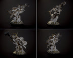 Red 12 | Pin-Up Statue Fan Art Miniature Unpainted | Ronin Arts Workshop