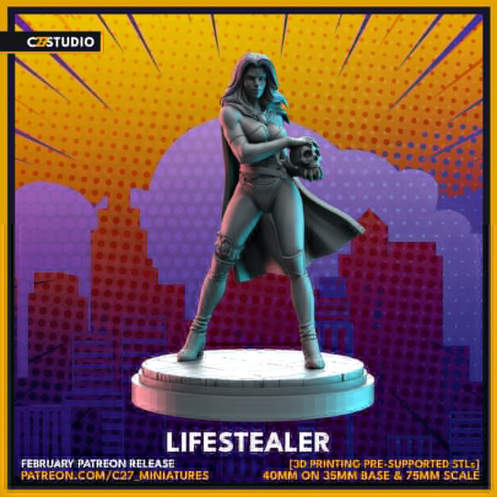 Hellfire Group | Super Hero Sci-Fi Miniature | C27 Studio