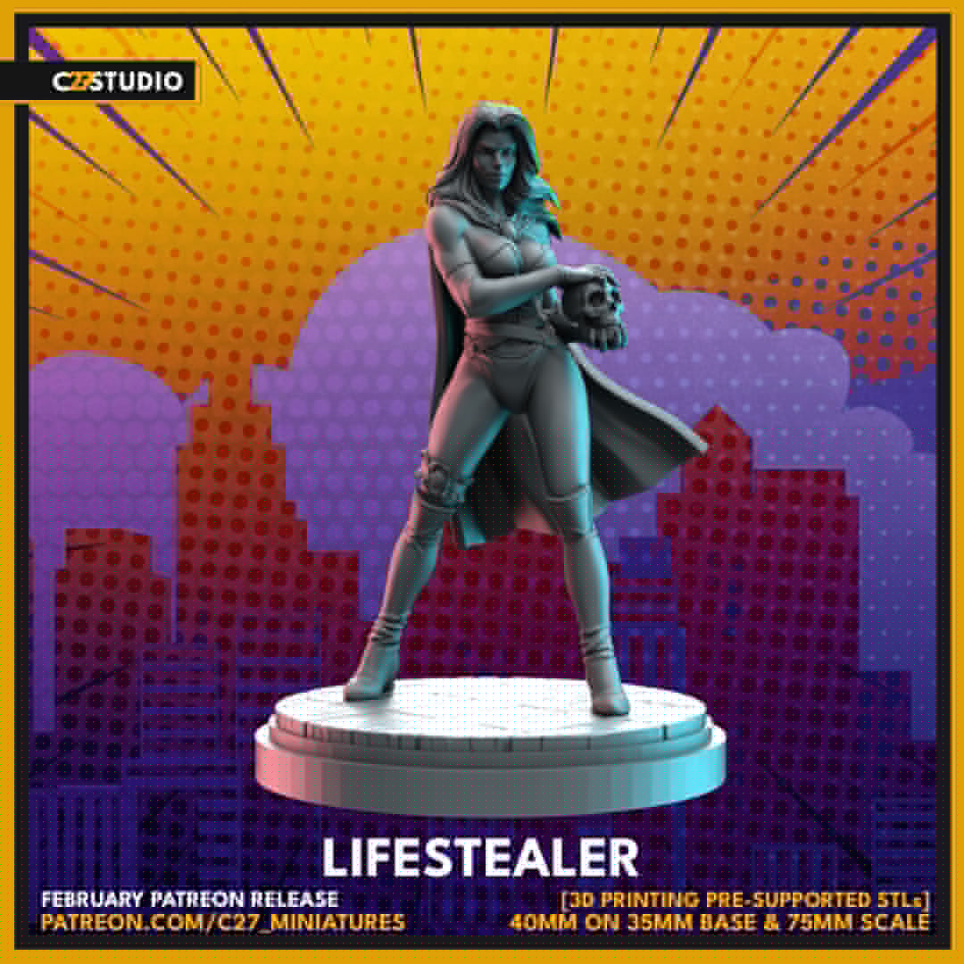 Hellfire Group | Super Hero Sci-Fi Miniature | C27 Studio
