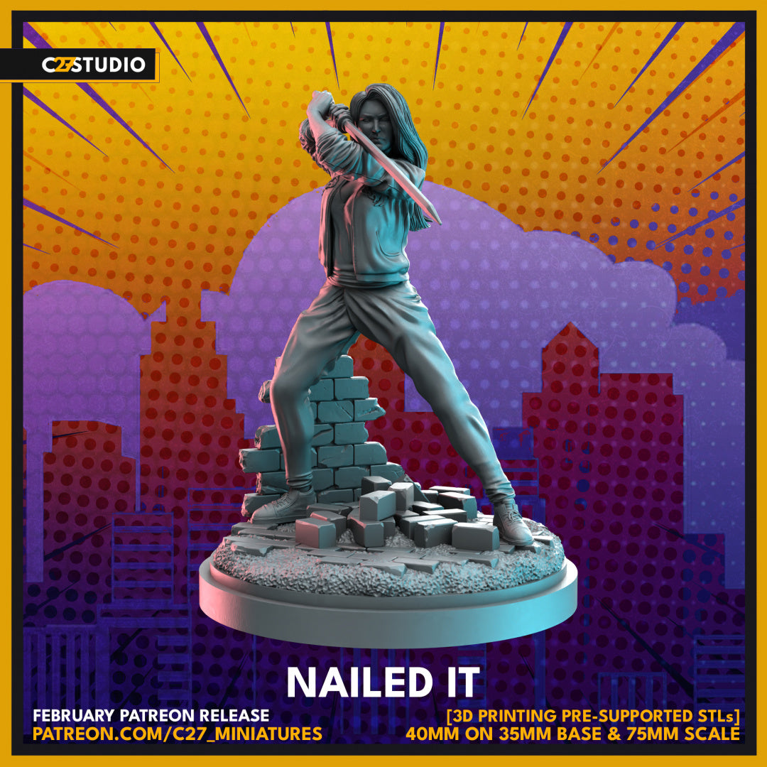 Defenders Team | Super Hero Sci-Fi Miniature | C27 Studio