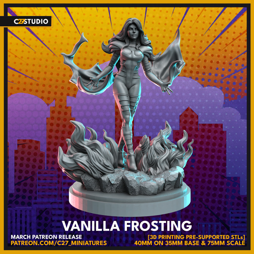 Phoenix Team | Super Hero Sci-Fi Miniature | C27 Studio