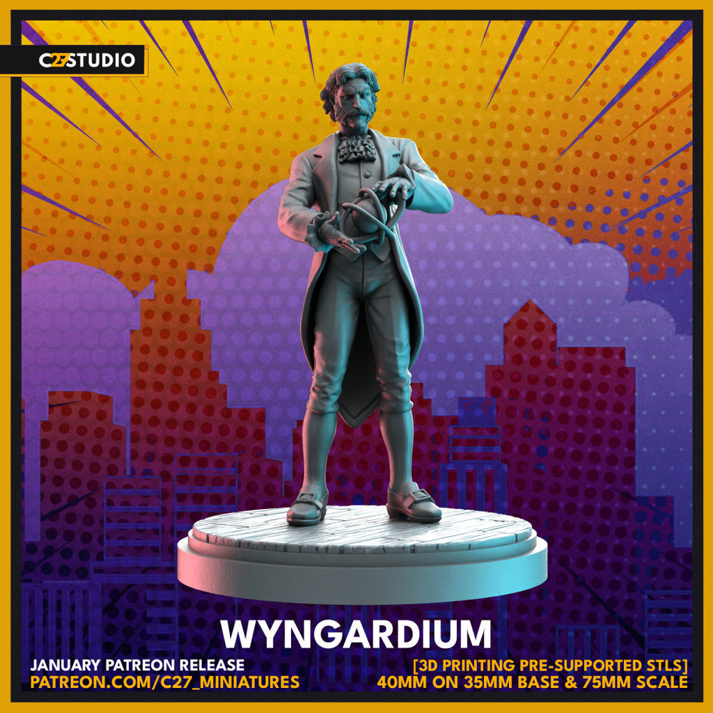 Hellfire Group | Super Hero Sci-Fi Miniature | C27 Studio