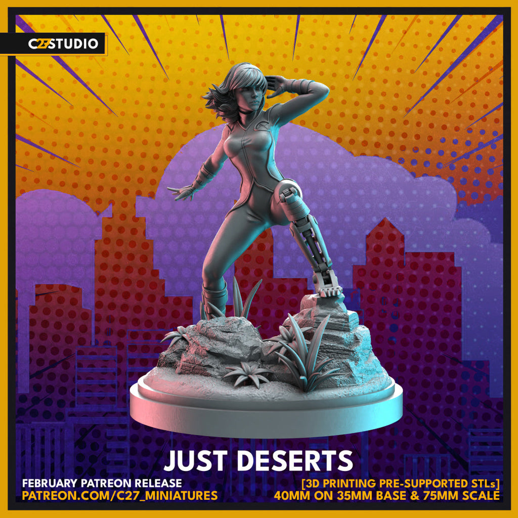 New Mutants Team | Super Hero Sci-Fi Miniature | C27 Studio