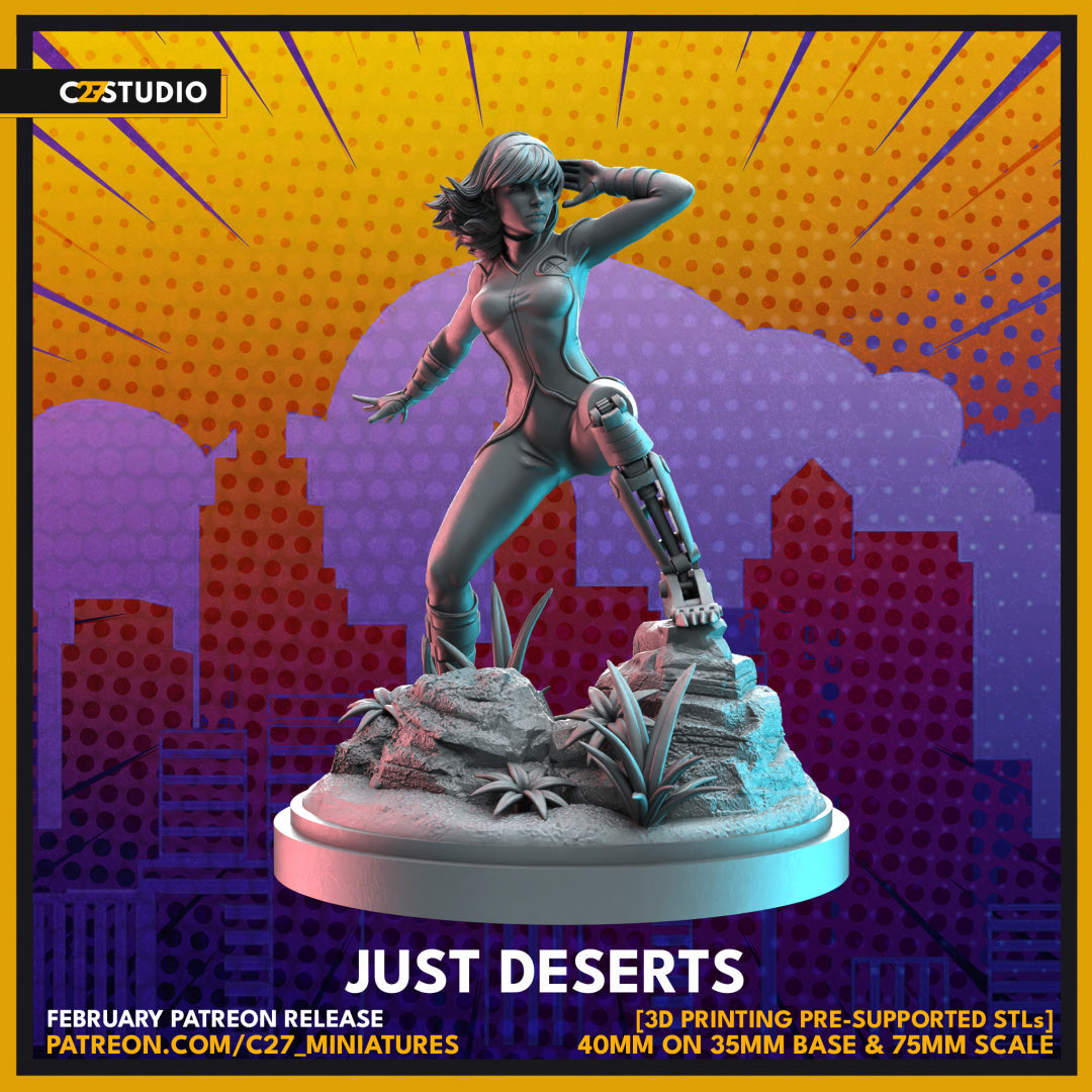 New Mutants Team | Super Hero Sci-Fi Miniature | C27 Studio