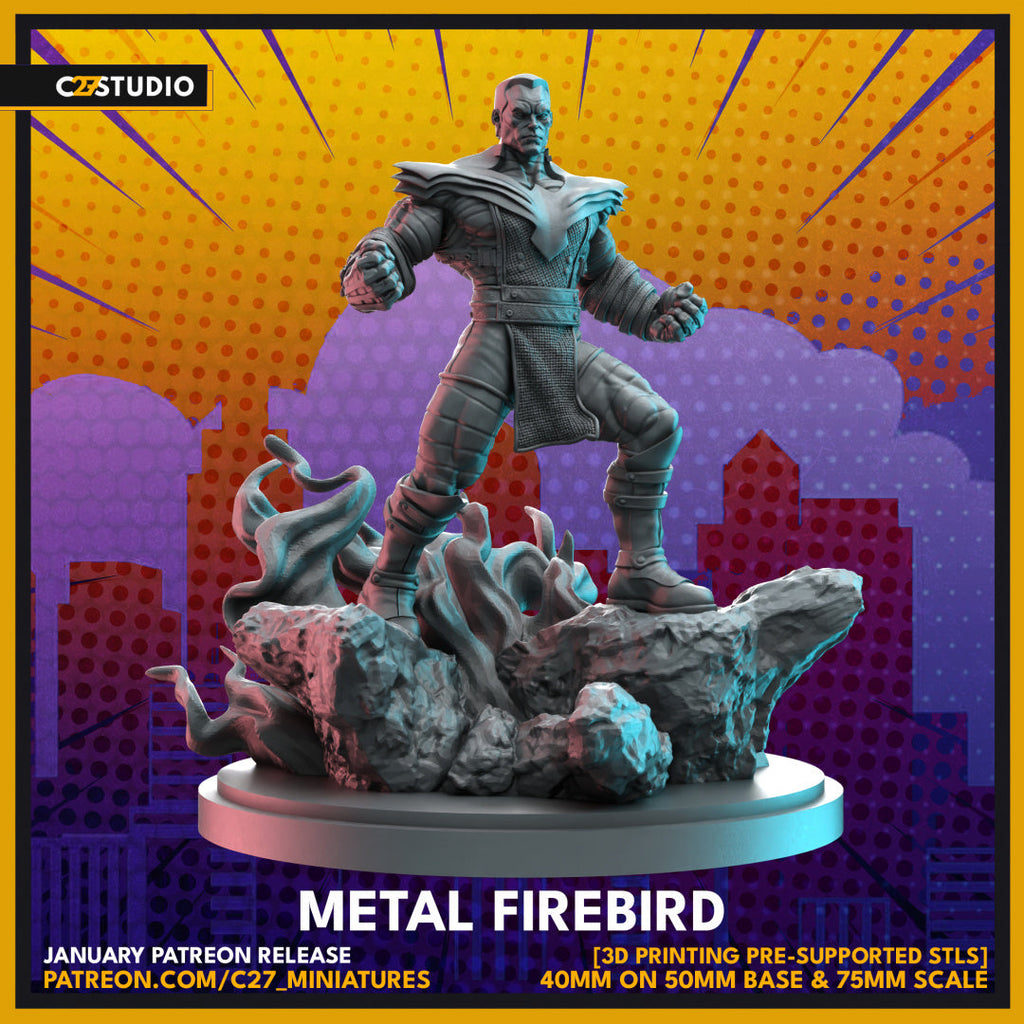 Phoenix Team | Super Hero Sci-Fi Miniature | C27 Studio