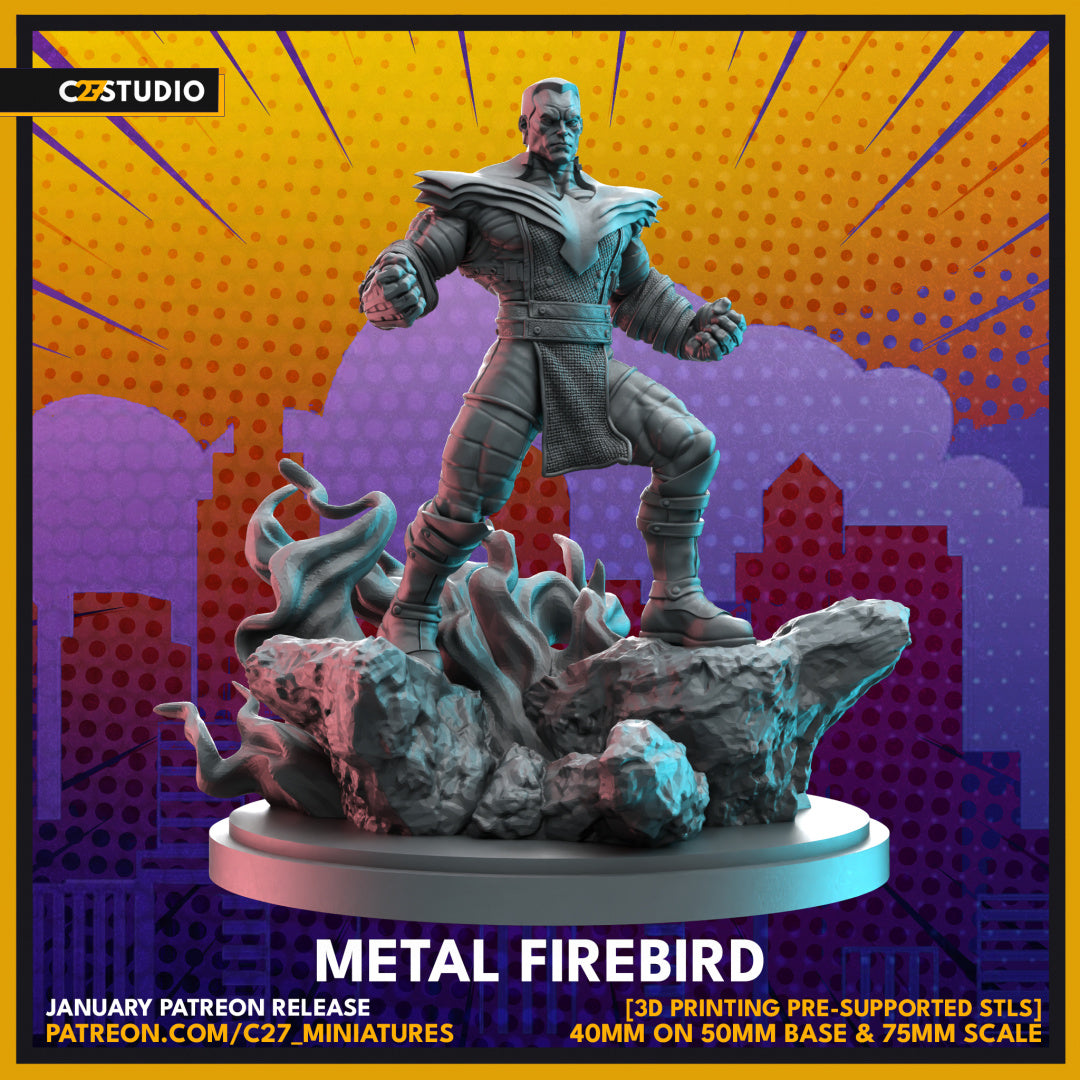 Phoenix Team | Super Hero Sci-Fi Miniature | C27 Studio