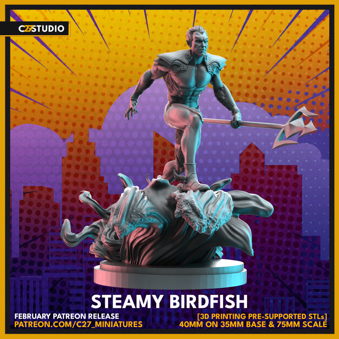 Phoenix Team | Super Hero Sci-Fi Miniature | C27 Studio