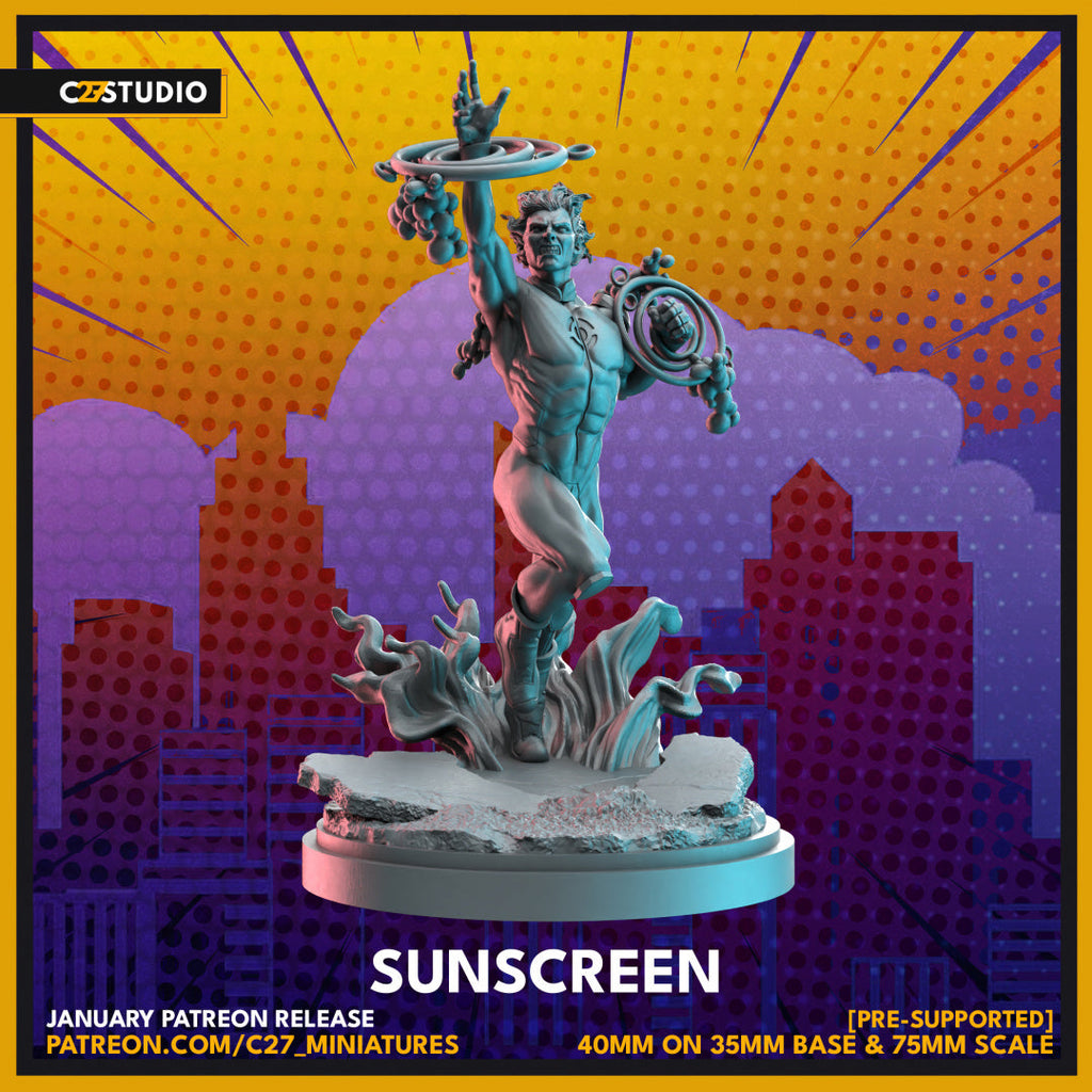 New Mutants Team | Super Hero Sci-Fi Miniature | C27 Studio