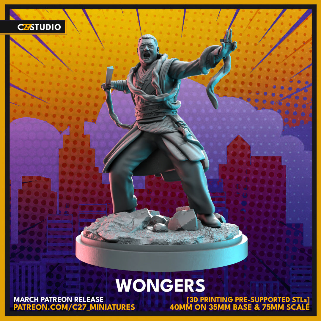 Avengers Team | Super Hero Sci-Fi Miniature | C27 Studio