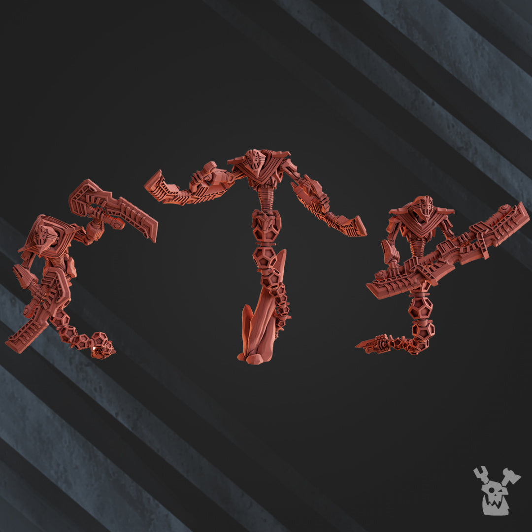 Snake Warriors | Robot Legions | Grimdark Miniature | DakkaDakka