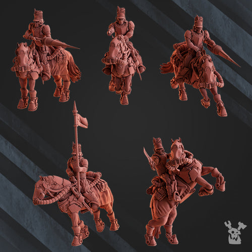 Cavalry Squad | Steam Guard | Grimdark Miniature | DakkaDakka