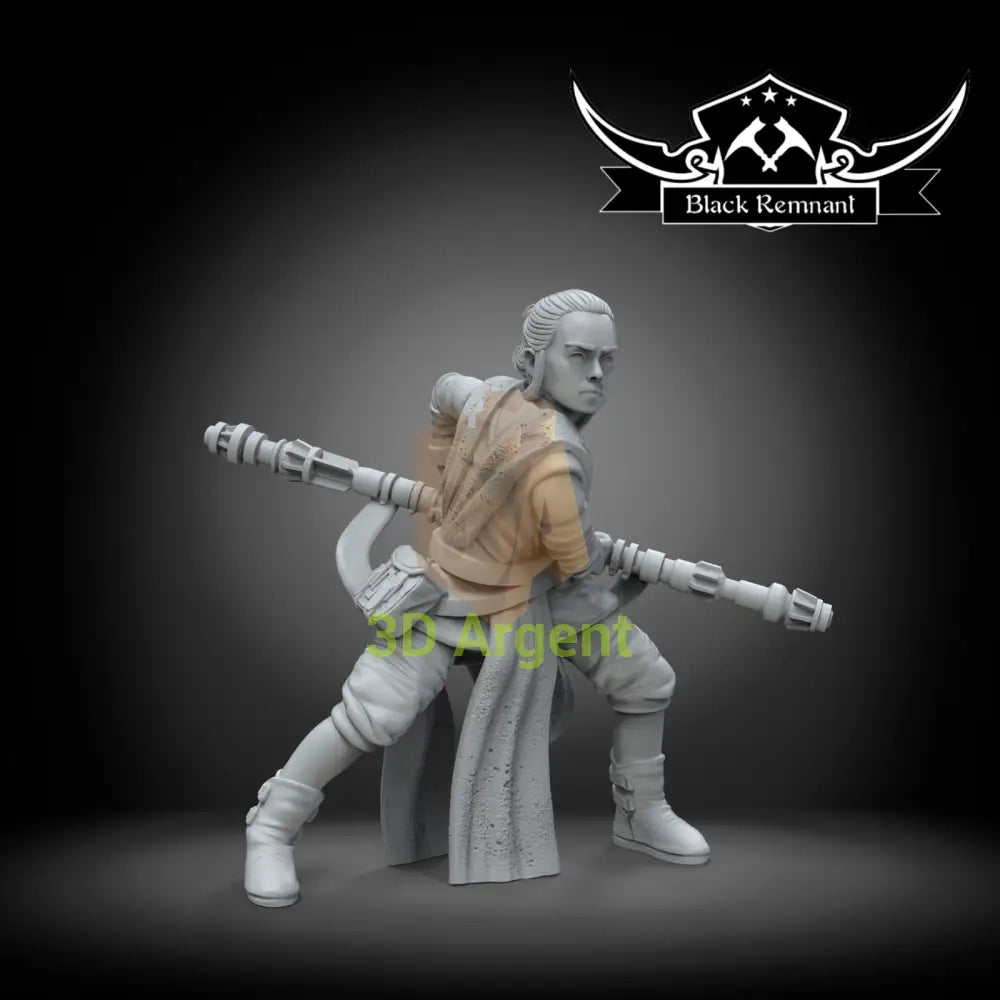Rey Scavenger - Star Wars Legion compatible 3D Printed Resin Miniatures