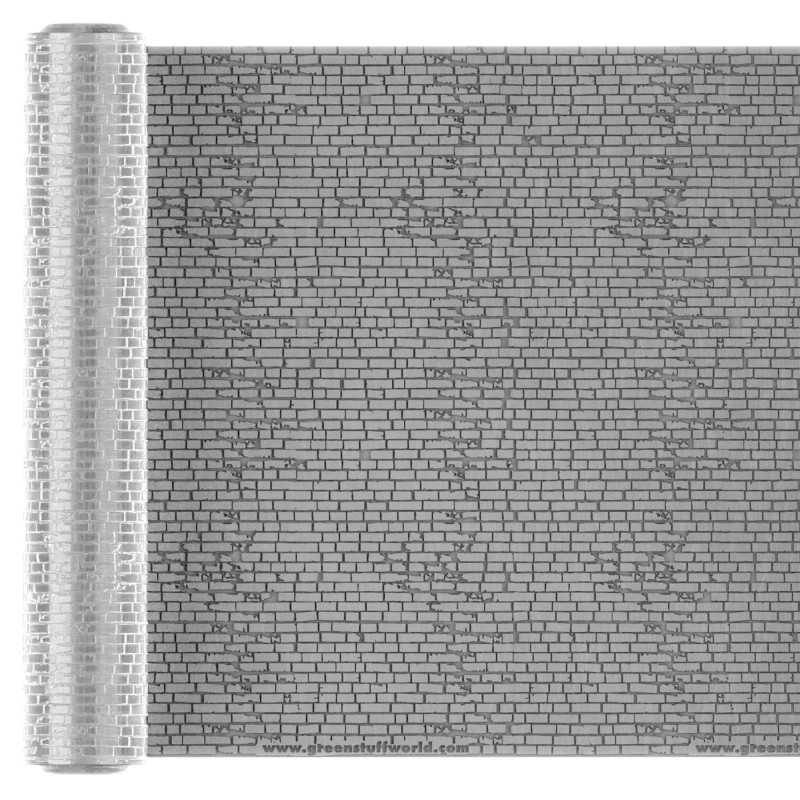 Green Stuff World: 15mm Textured Rolling Pin - Dutch Bricks