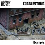 Green Stuff World: 15mm Textured Rolling Pin - Cobblestone