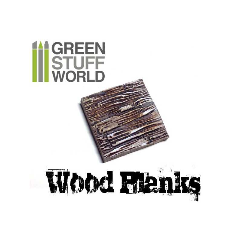 Green Stuff World Rolling Pin Wood Planks