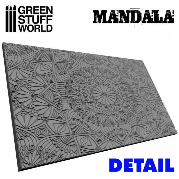 Green Stuff World Rolling Pin MANDALA
