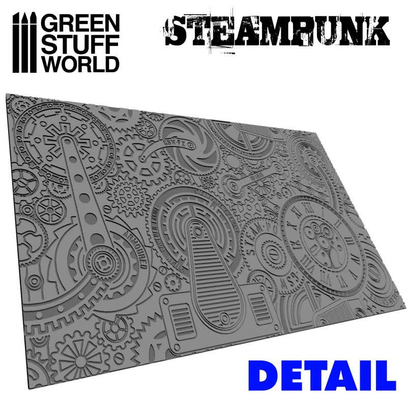 Green Stuff World Rolling Pin STEAMPUNK
