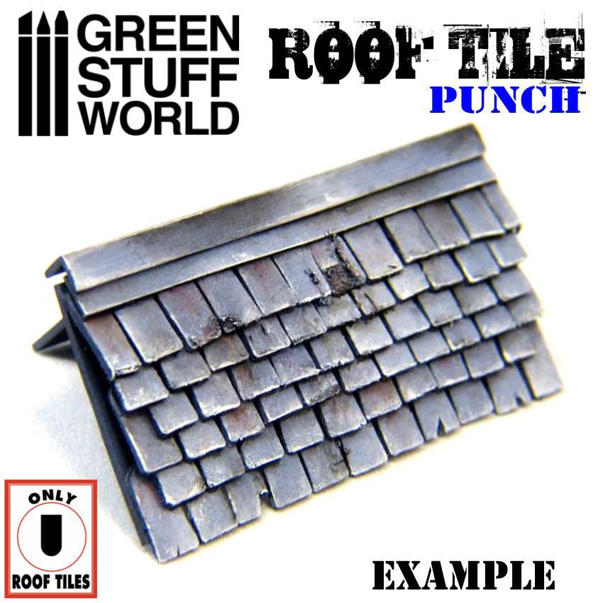 Green Stuff World: Miniature Roof Tile Punch