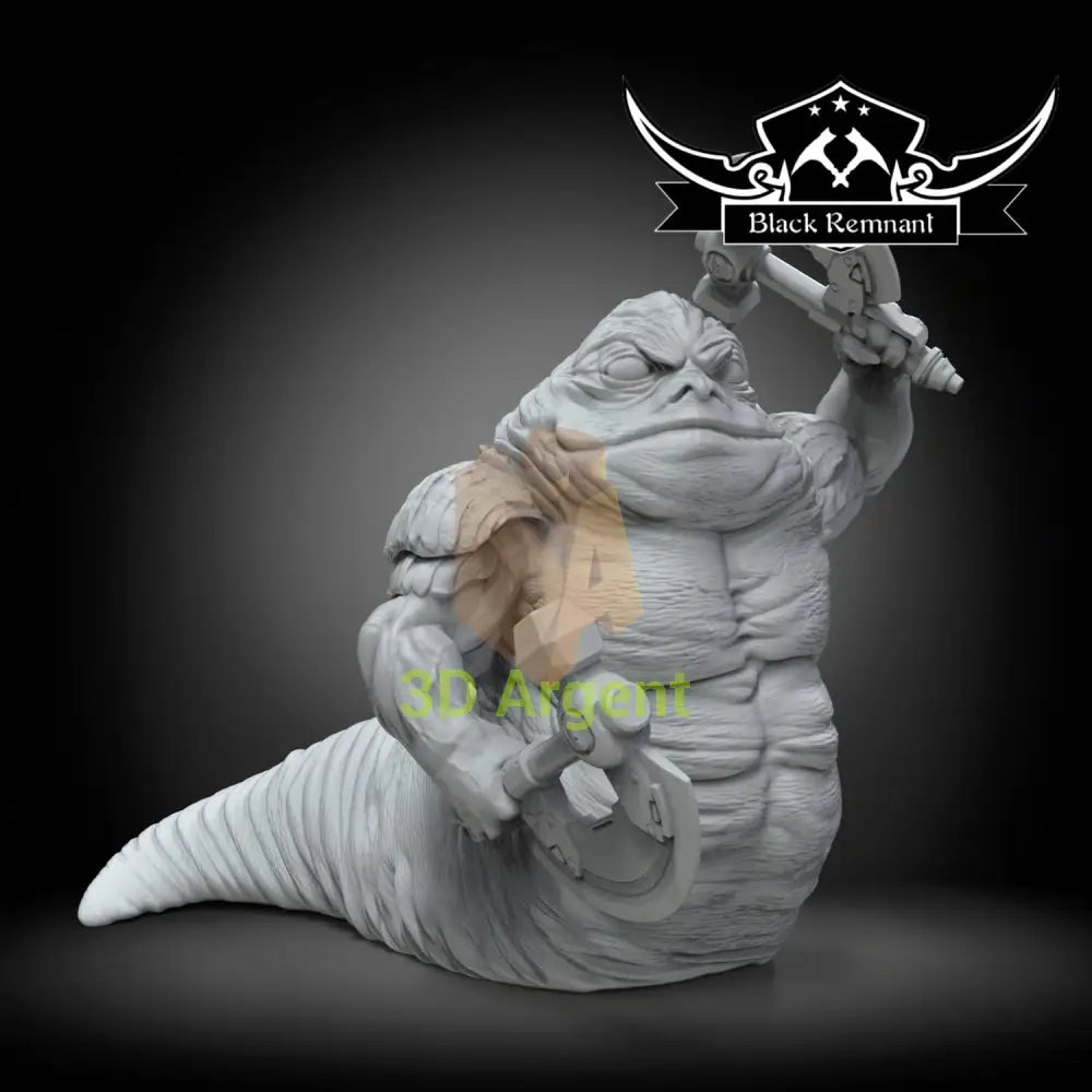 Rotta the Hutt – Star Wars – Black Remnant 3D Printed Resin Miniature