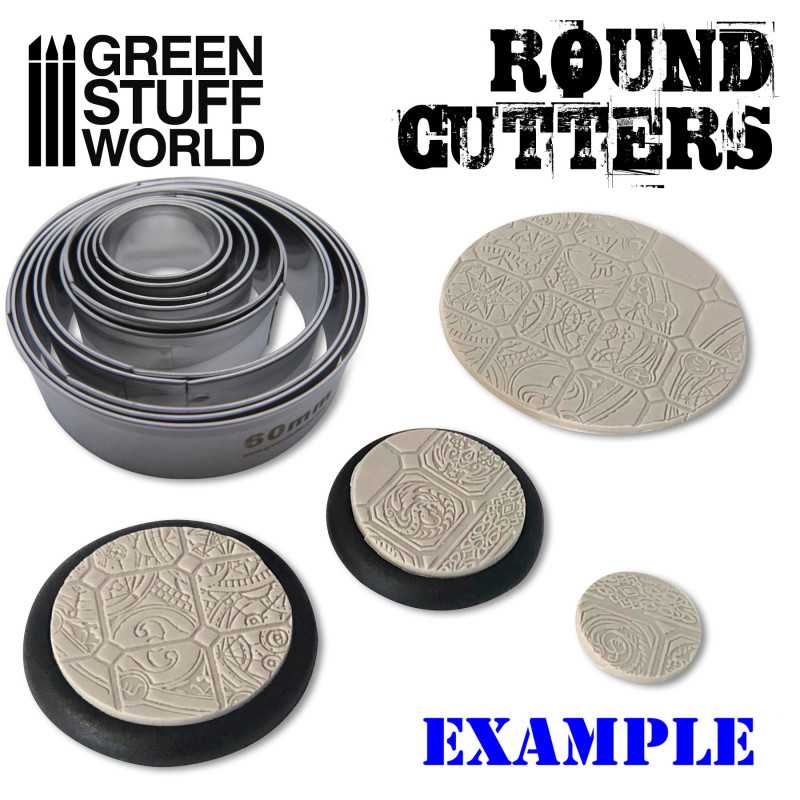 Green Stuff World: Stainless Steel Cutters for Bases
