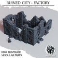 Ruined Factory Scenery | Trench Grimdark | Diceverse