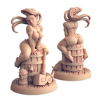 Runa Dwarven Beauty | Dwarven Defenders | Fantasy D&D Miniature | Artisan Guild