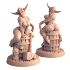 Runa Dwarven Beauty | Dwarven Defenders | Fantasy D&D Miniature | Artisan Guild