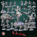 Dungeons and Dragons Models - MonstroOffice - Set by White Werewolf Tavern