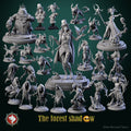 Dungeons and Dragons Models - The Forest Shadow - Set by White Werewolf Tavern