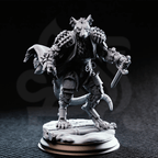 Scabbers Ratfolk Warriors - 3D Printed Monster Miniatures