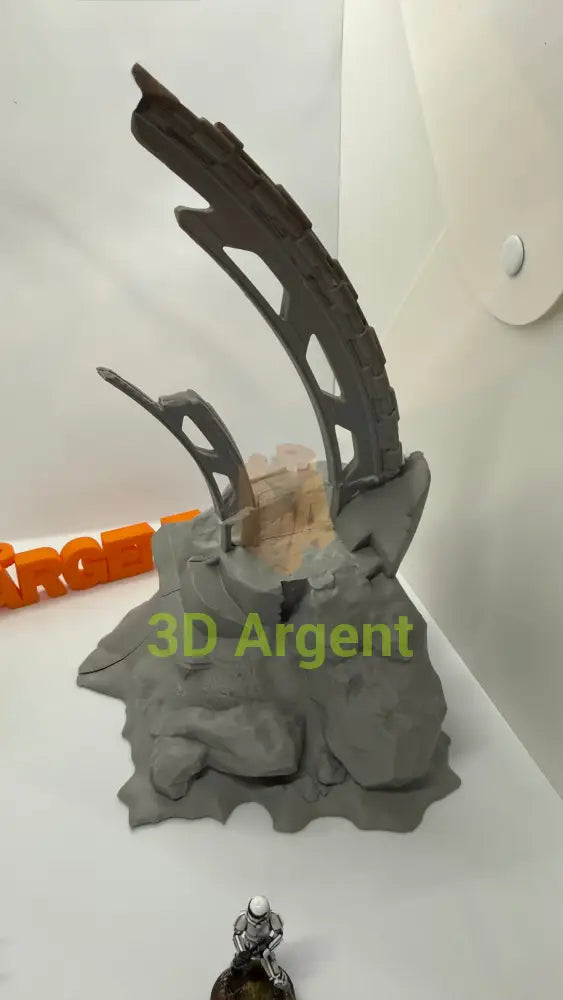 Scattered Wreckage Terrain Set – 2 sets | 28mm–32mm Sci-Fi Legion Miniature Scenery