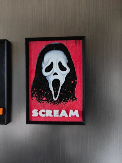 Scream Movie Fridge Magnet