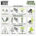 Green Stuff World: Scale Model Seafoam Diorama Trees (mix)