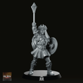 Selune Cleric Paladin Miniature