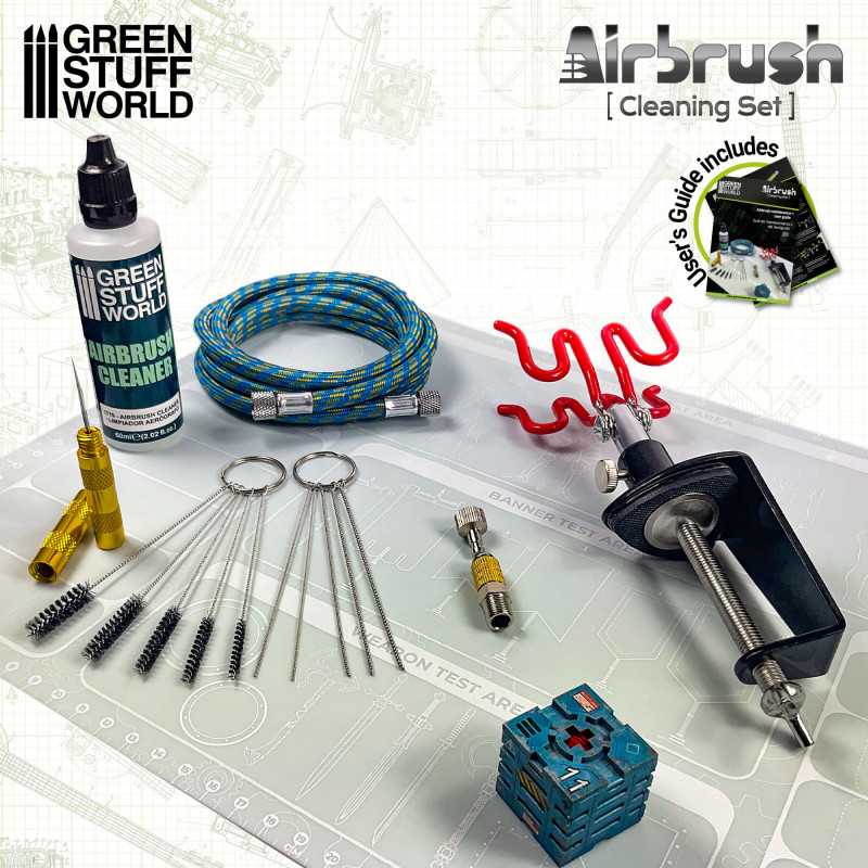 Green Stuff World - Set Tools - Airbrush Cleaning Set