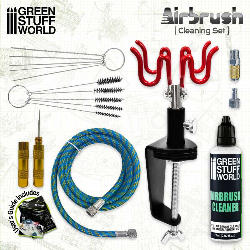 Green Stuff World - Set Tools - Airbrush Cleaning Set