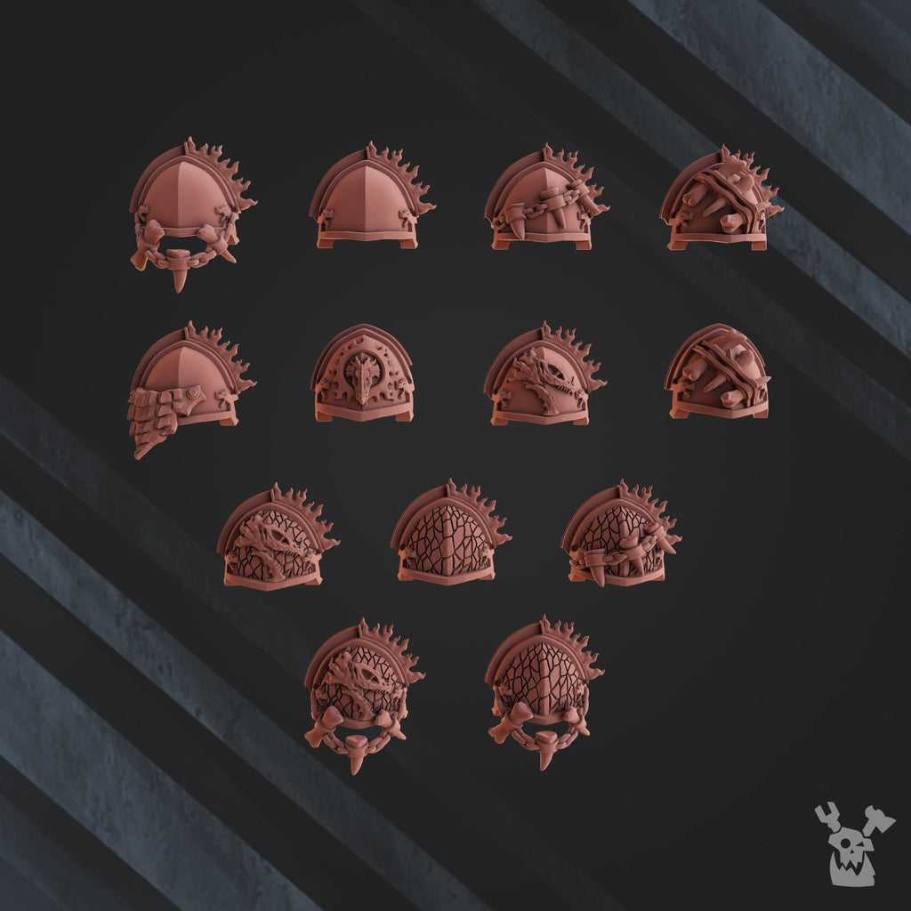 Dragon Armor Jetpack Warriors | Fire Lizards | DakkaDakka