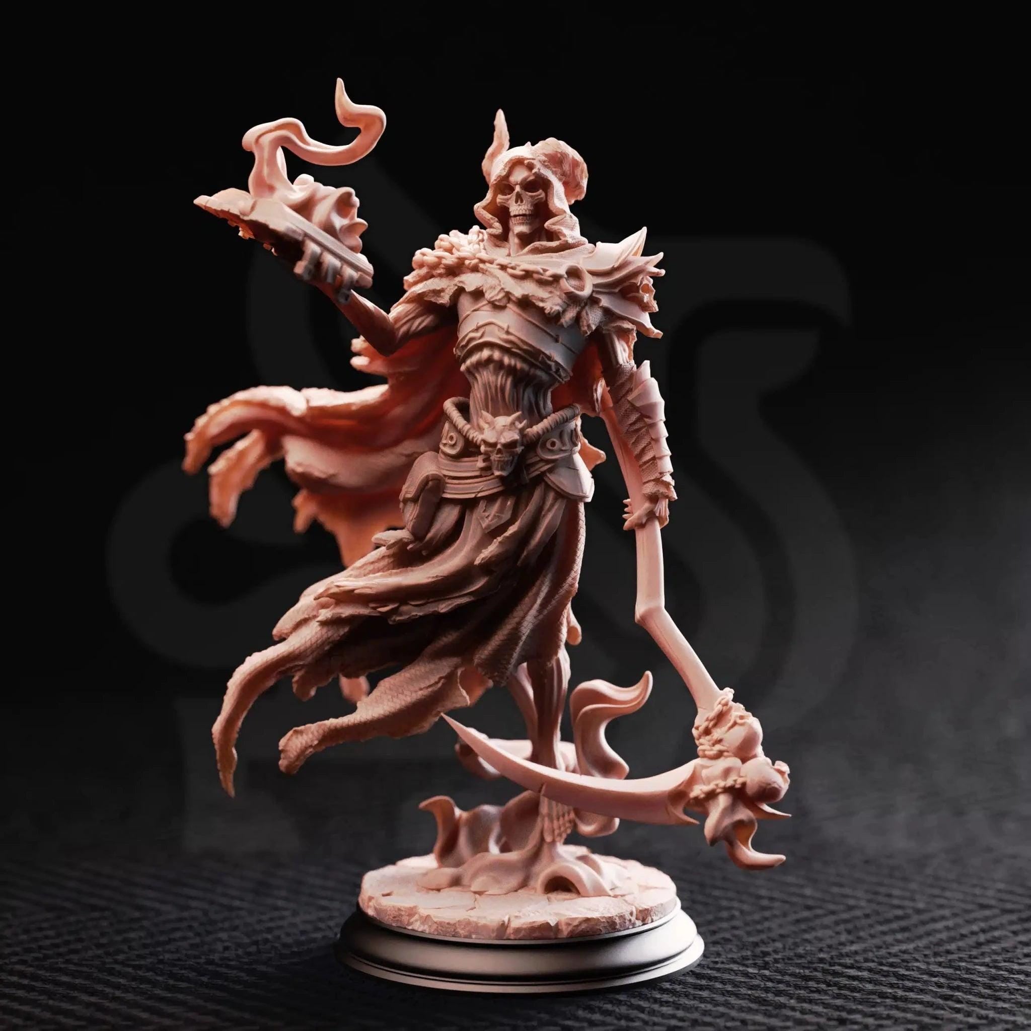 Siltharis – Lich of the Restless Grave - 3D Printed Monster Miniature