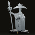 Trench Soldier Skull Knight Fantasy Miniature